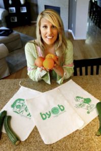 Heather Hadley wants to provide consumers with a better grocery bag option.