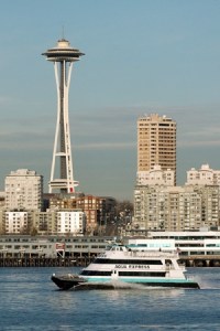 An Aqua Express ferry which ran from Kingston to Seattle in 2005.