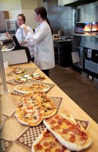 The flatbread station at Town & Country Market is already proving to be one of the store's most popular new additions.
