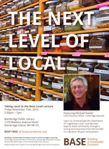 Next BASE lecture looks at ‘local’
