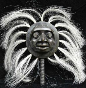 Duane Pasco’s “Bronze Rattle.”