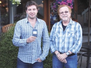 Cody and Robert Solomon have developed and are selling a revolutionary and unique keyboard for the iPhone. It will allow users to type on a physical keyboard instead of using the on-screen keyboard.