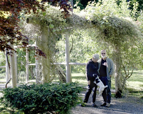 Nancy and Bob Fortner and Poppy