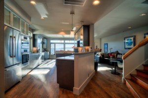 A remodeled kitchen by Molly McCabe.