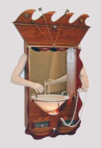 Mirror by Carol Fiedler Kawaguchi.