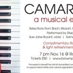 Arts org hosts classical concert Nov. 16