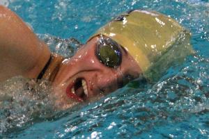 Bainbridge girls swim team wins big in medley relay