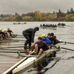 Bainbridge rowers prevail at Head of the Lake and Frostbite Regattas