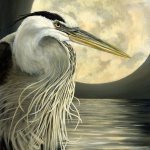 Image courtesy of Dinah Satterwhite                                The acrylic painting work of Sandy Tweed, on display at the American Legion Hall as part of the 2016 Bainbridge Island Studio Tour.