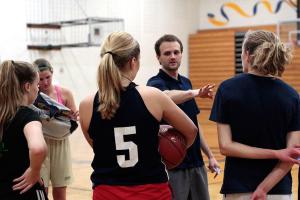 The guy behind the girls:Guterson steps up to lead Bainbridge varsity squad