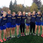 Photo courtesy of Paul Benton                                 The Bainbridge High School girls varsity cross country team scored a fifth-place finish at the recent SeaKing District 2-3A Championship meet at Lower Woodland Park in Seattle, earning themselves a trip to the state championship in Pasco on Saturday, Nov. 5.