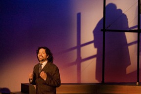 Actor Mark Power struggles with his shadow self in the title role