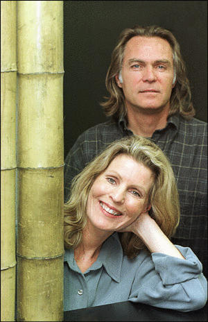 Ann and David Knight are turning bamboo into beautiful hardwood flooing.