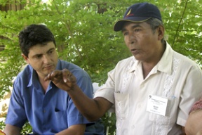 The Finca Magdalena plantation house sits perched above the 600-acre coffee cooperative on Ometepe