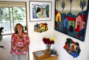 Catherine Lee Neifing turns memories of her tropical travels into vibrant art.