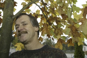 Poet John Davis also plays in the local band Never Been To Utah.