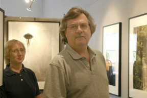 Deb and Thomas Fenwick in their Day Road studio and gallery.