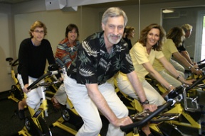Club co-owners Ted and Kellan Eisenhardt (front row) and (back row