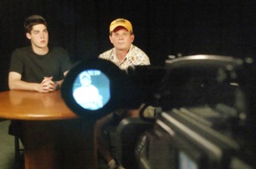 During a Field Production class at BITV