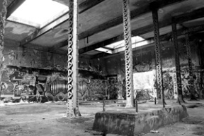 Blakely Harbor Park’s old generator building has long served as a canvas for artists.