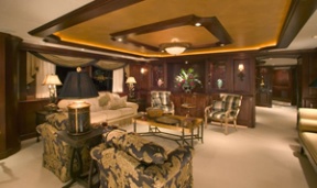 Bainbridge Island-based Ardeo Design conceived of this 130-foot award-winning yacht “Magic” which is posh both inside and out.