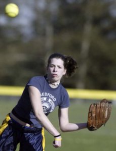 Amanda Szarzynski during pre-season warmups.