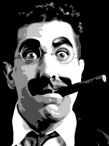 Frank Ferrante as Groucho Marx