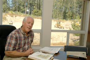 As work finally begins on the Knechtel Avenue site of the Meridian condominium project