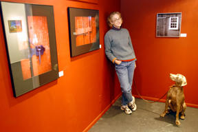 Super WebGirl Jane Lindley (accompanied by Lolita) returns to her photographic roots in a new show at Gallery Fraga. Also on display are works by Robyn Krutch and Liza vonRosenstiel.