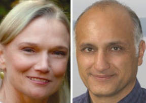 Mayor Darlene Korodonowy and Councilmember Nezam Tooloee