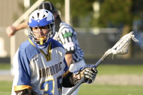 Dylan Masi looks for an open man during Friday’s playoff game against Lakeside.