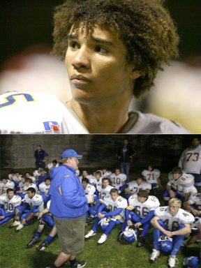 (Above) Dayton Gilbreath came out twice with cramps