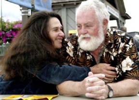 Professional sailors Lin and Larry Pardey are a love story on land and at sea.