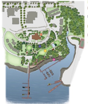 New designs for Waterfront Park. The city awaits word about a $500