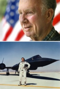 (Top/Brad Camp/Staff Photo:) Island resident Tom Pugh holds several world records and is one of only 93 pilots to have flown the SR-71 Blackbird.