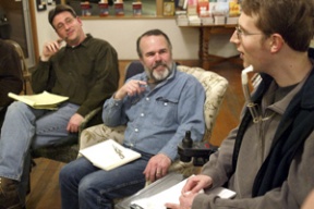 At a meeting of the Science Fiction Writers Collective