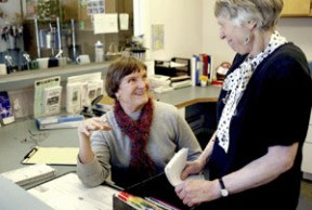 Karen Yearsley (left)