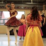 Luciano Marano | Bainbridge Island Review                                The cast of Olympic Performance Group&rsquo;s annual presentation of &ldquo;The Nutcracker&rdquo; work through a practice session last week.