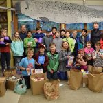 Bainbridge kids donate food to Fishline and Helpline