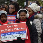 Rally gets legislators’ attention on education funding mandate