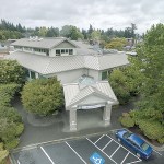 Kelvin Hughes | Property Pictures Online                                Bainbridge officials are now 
considering the Columbia Bank building on Winslow Way as the location for a new police station.