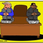 Inauguration Day in cartoons: The view from across the water