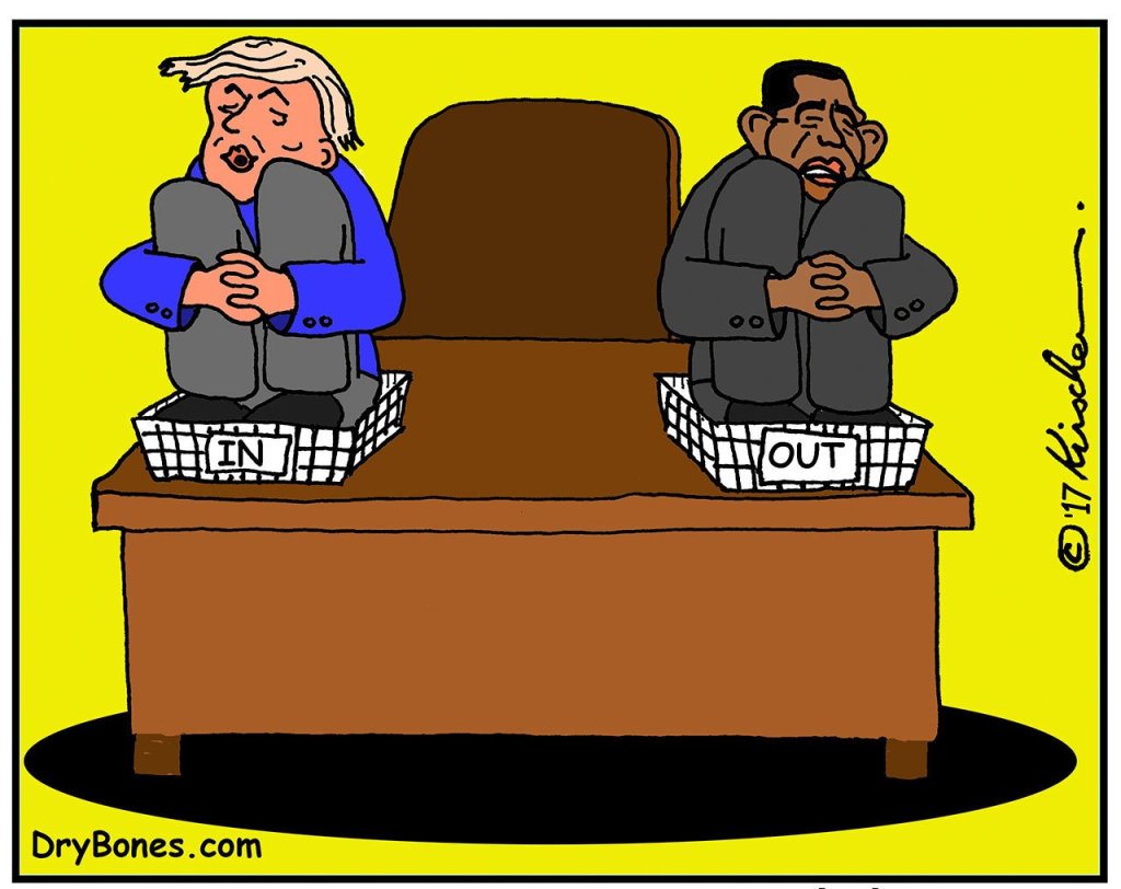 Inauguration Day in cartoons: The view from across the water