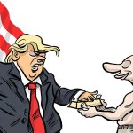 Inauguration Day in cartoons: The view from across the water