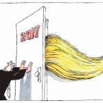Inauguration Day in cartoons: The view from across the water
