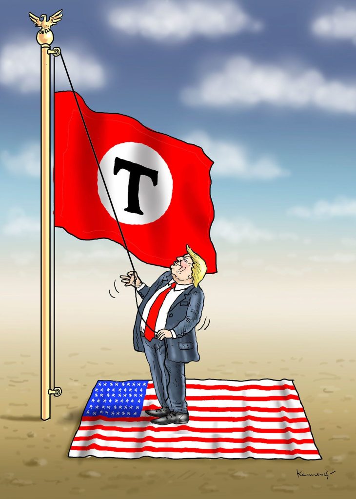 Inauguration Day in cartoons: The view from across the water