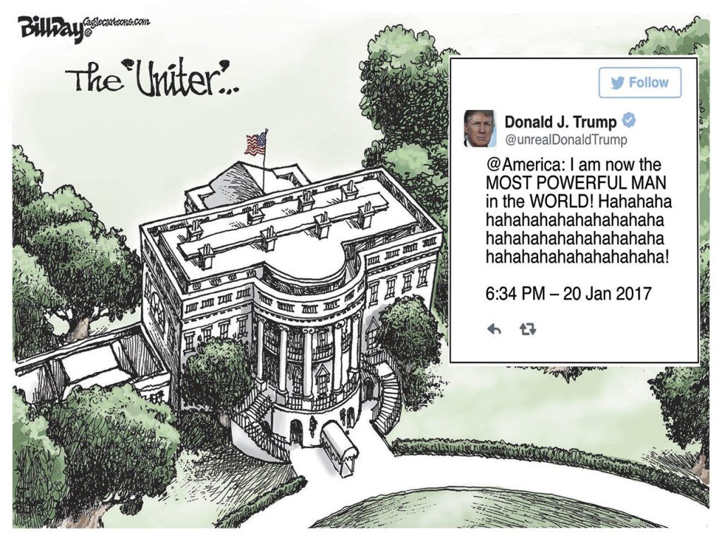 Inauguration Day in cartoons: The view from here