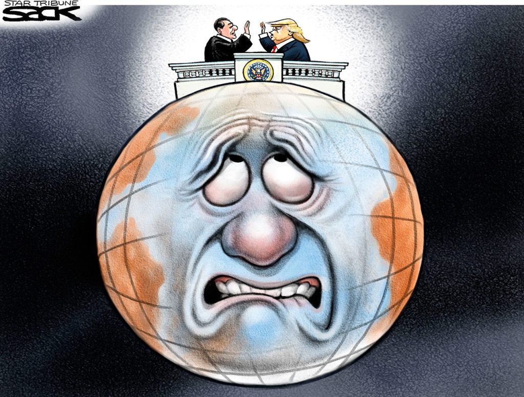 Inauguration Day in cartoons: The view from here