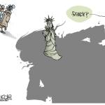 Inauguration Day in cartoons: The view from here