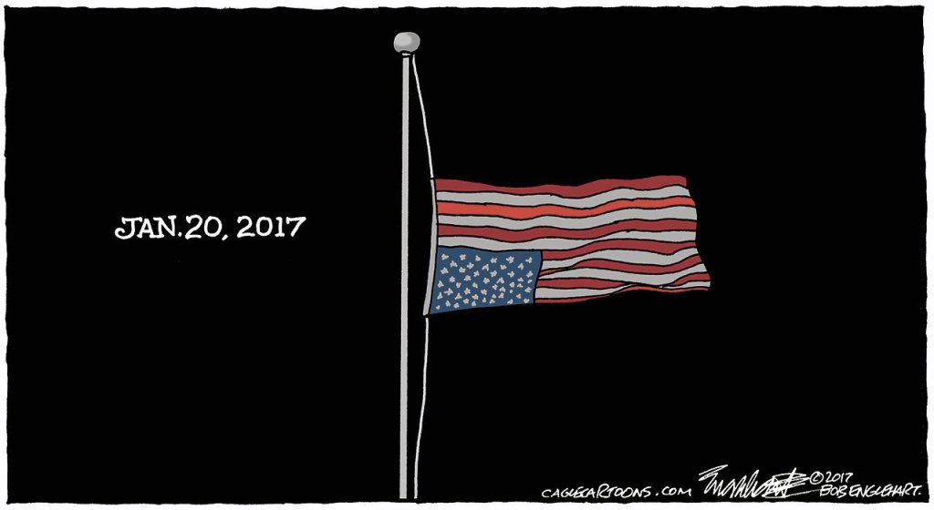 Inauguration Day in cartoons: The view from here